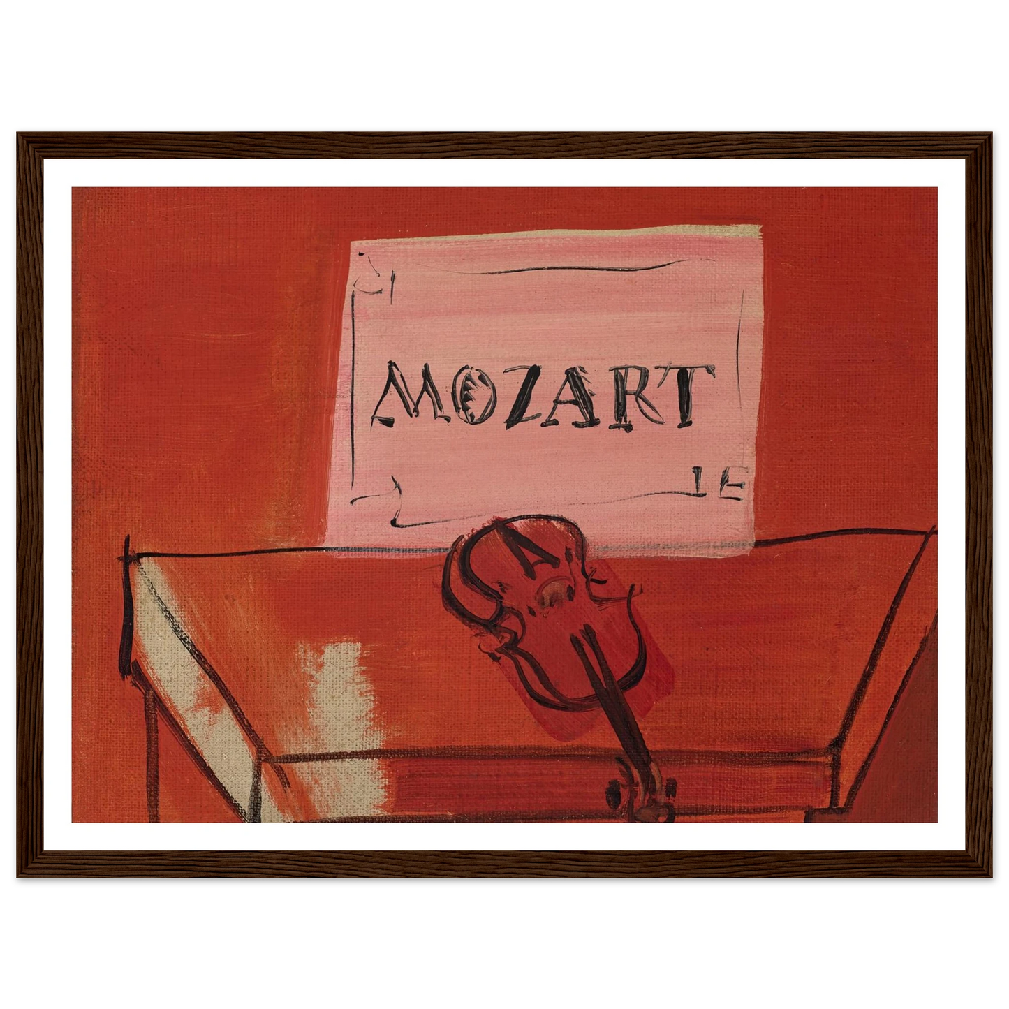 Le petit Mozart (1949) Art Print | Raoul Dufy-Quipham Collections