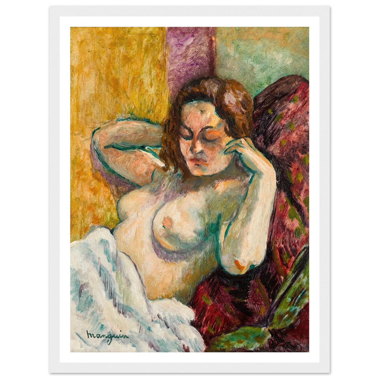 Torse de Vanina (1945) Art Print | Henri Manguin-Quipham Collections