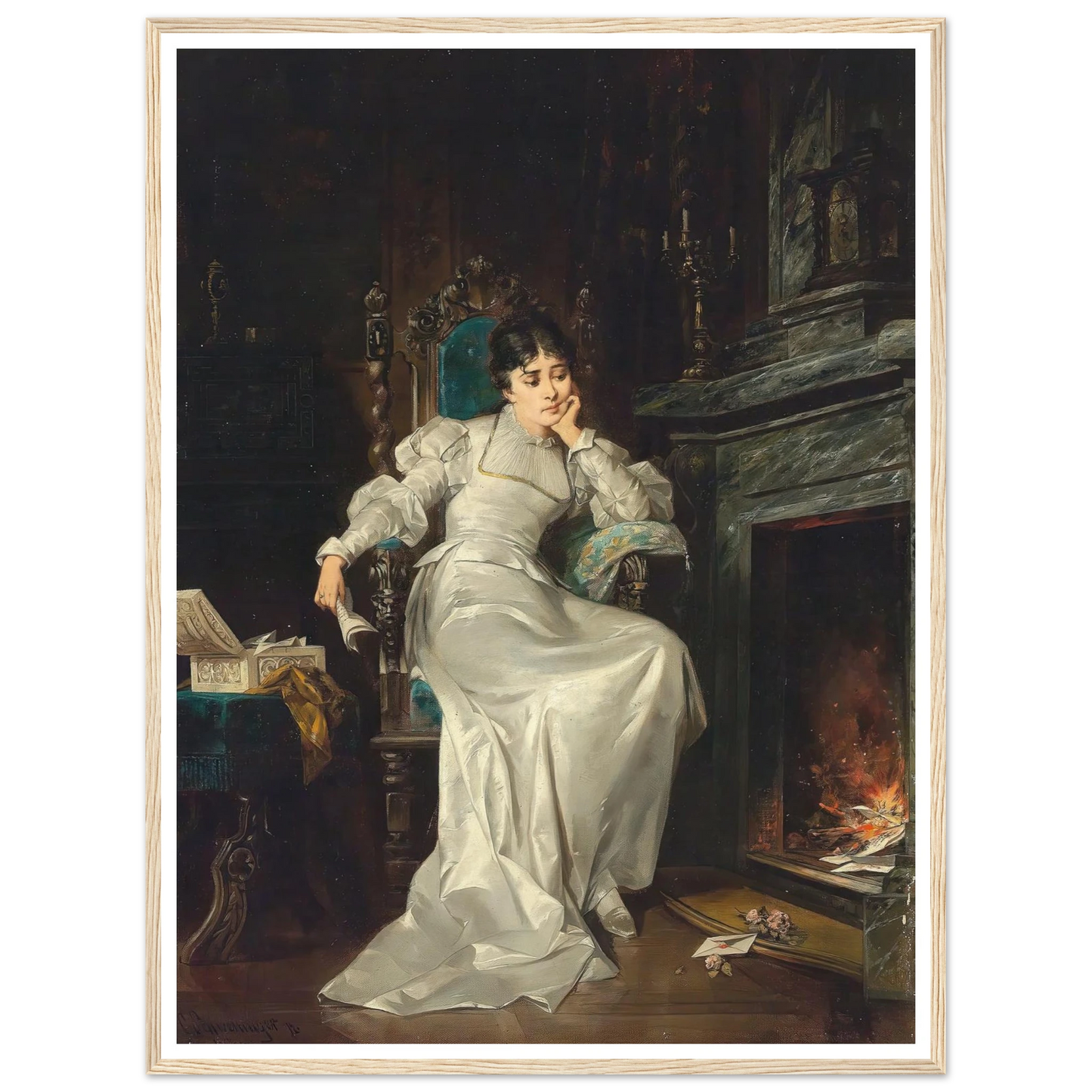 Verlorene Liebe Art Print | Carl Schweninger Jr-Quipham Collections