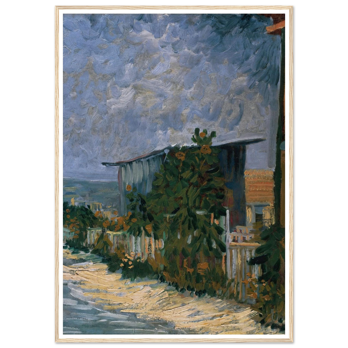 Shelter on Montmartre (1887) Art Print | Vincent van Gogh-Quipham Collections