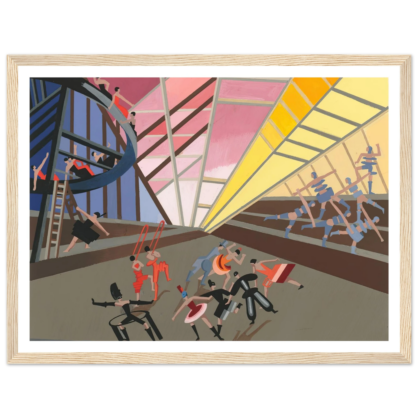 Maquettes dé Théatre 10 Art Print | Alexandra Exter-Quipham Collections