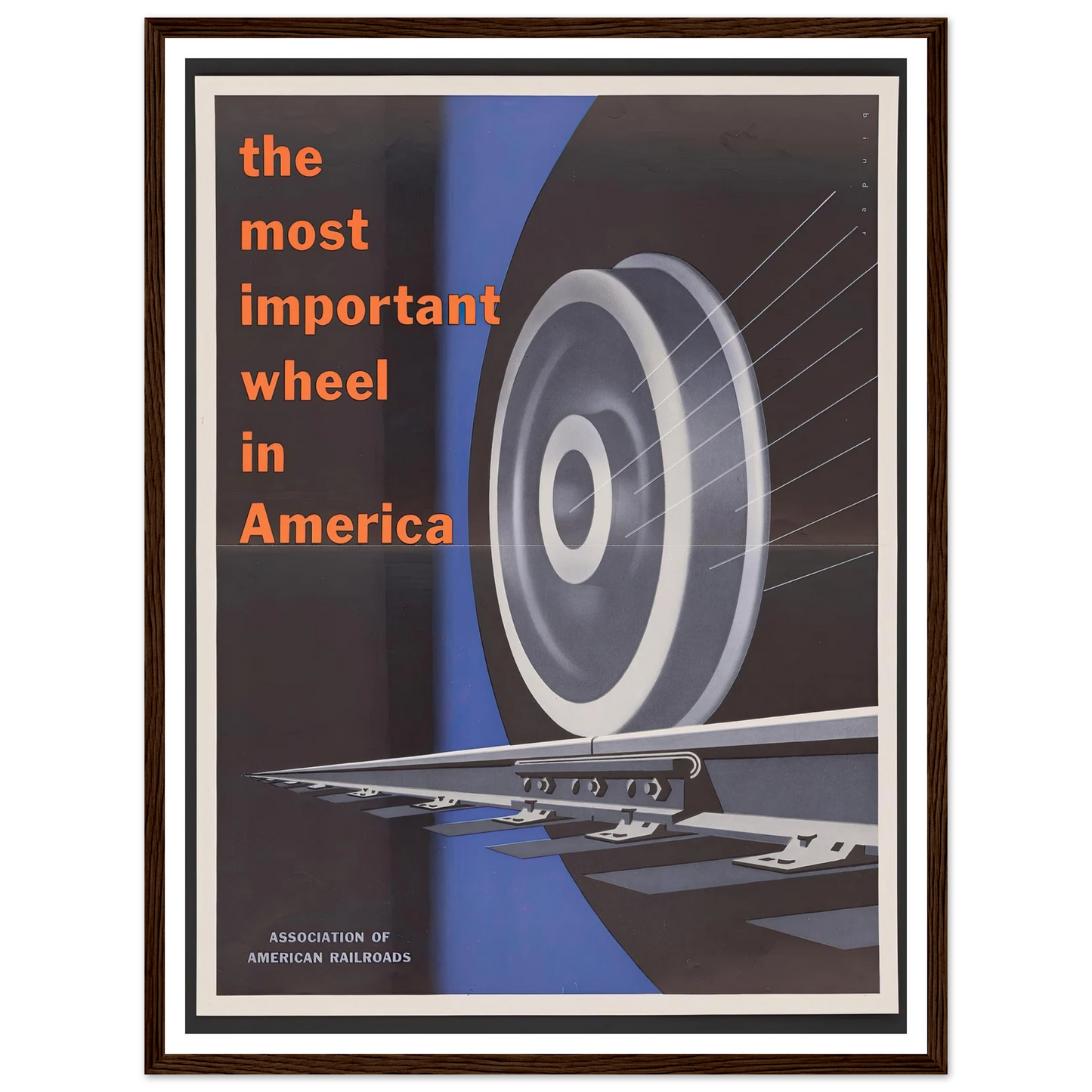 The most important wheels in America. (1952) Art Print | Joseph Binder-Quipham Collections