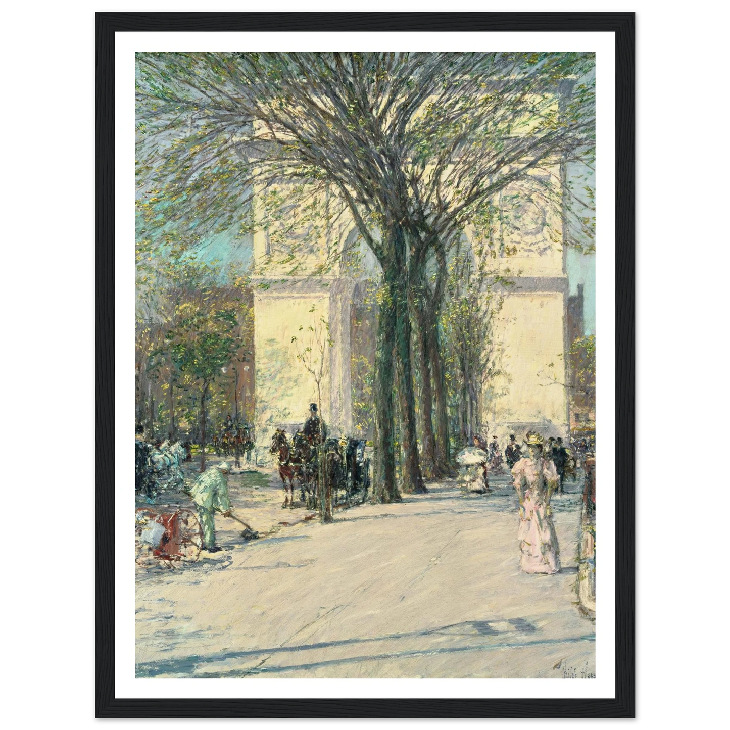 Washington Arch, Spring Art Print | Childe Hassam-Quipham Collections
