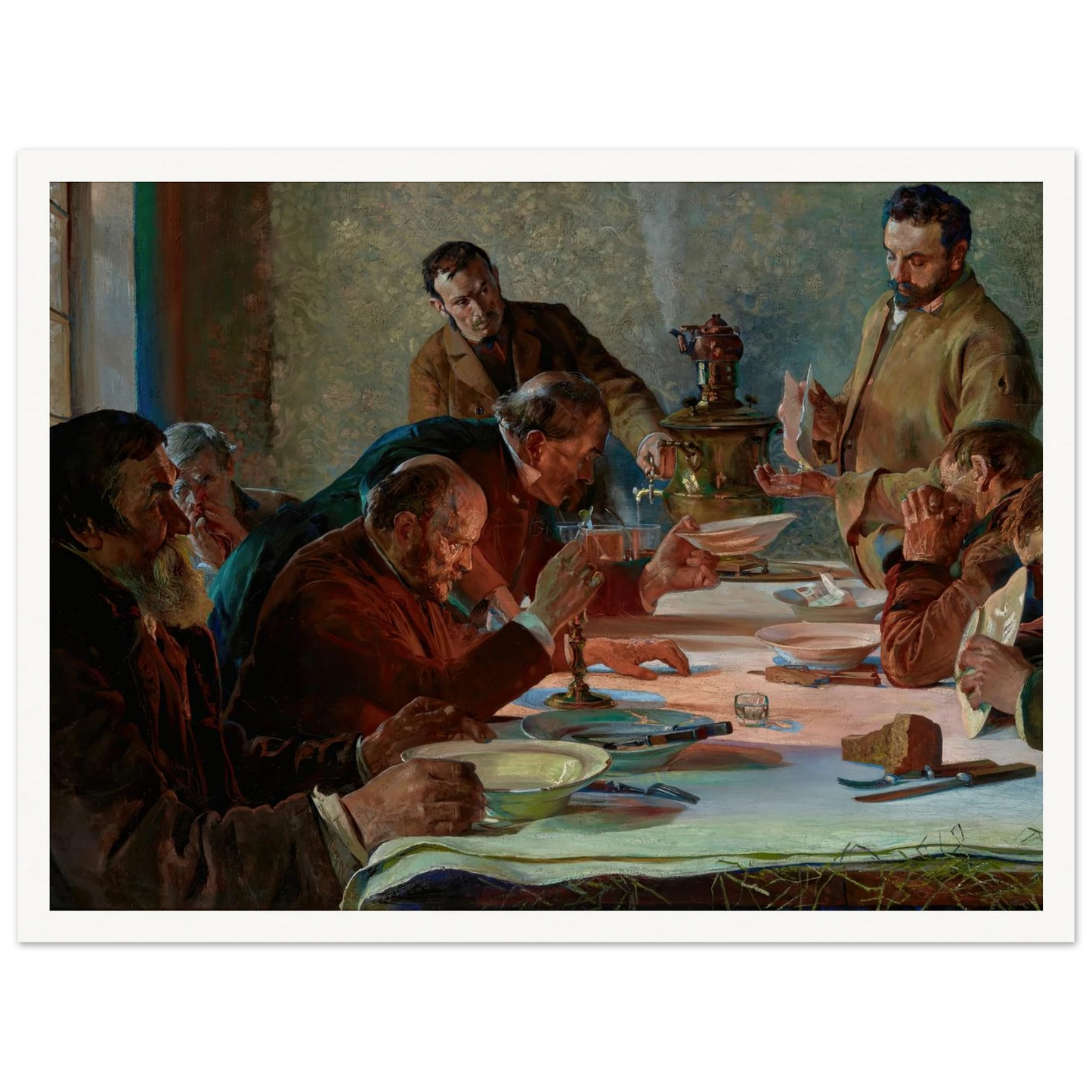 Christmas Eve in Siberia (1892) Art Print | Jacek Malczewski-Quipham Collections