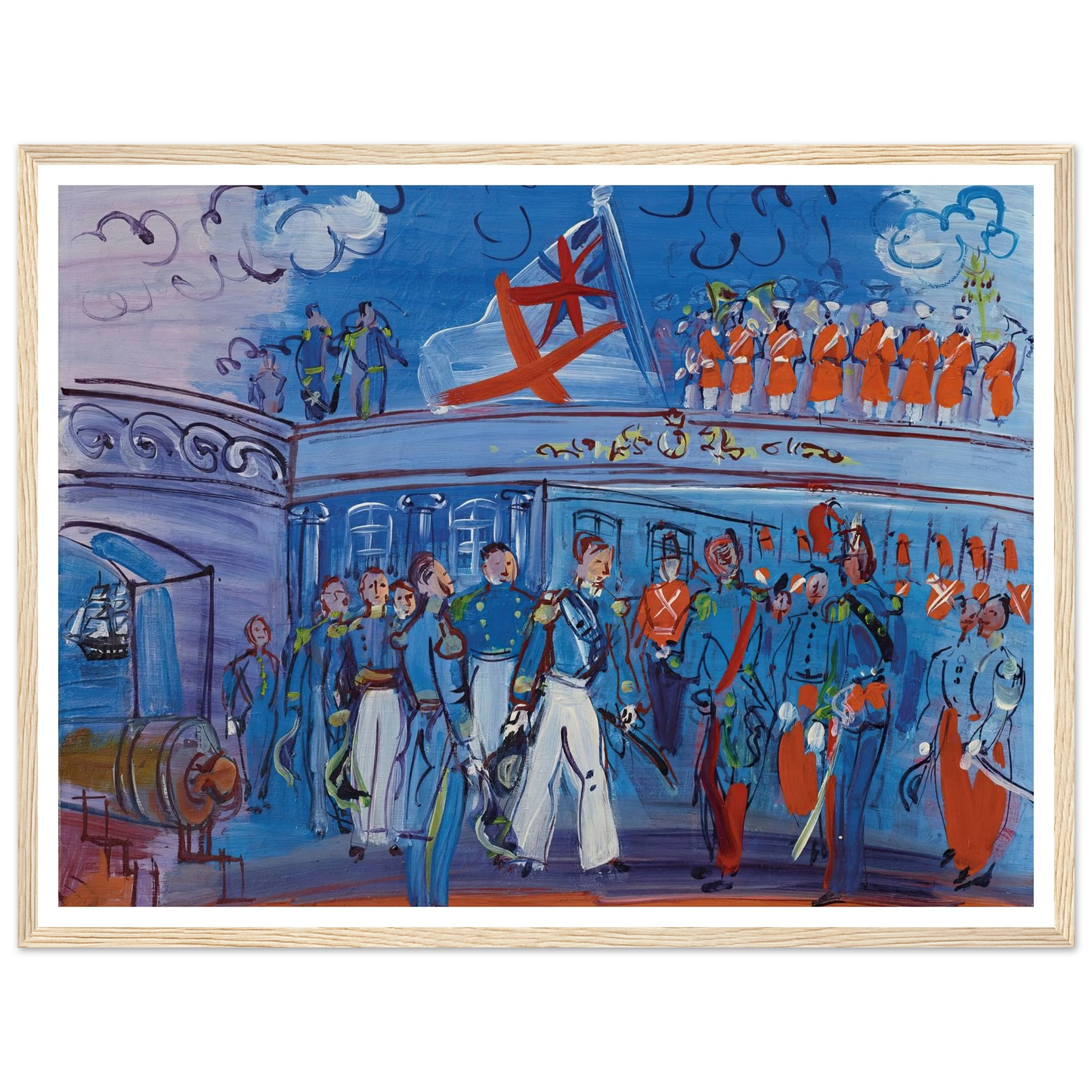 D’après Constantin Guys (circa 1935) Art Print | Raoul Dufy-Quipham Collections