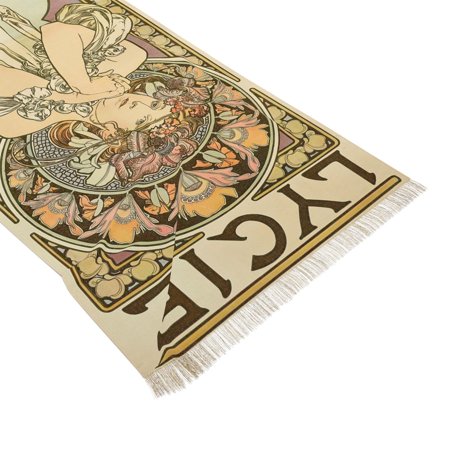 Lygie | Alphonse Mucha Scarf – Art Nouveau Scarf-Quipham Collections