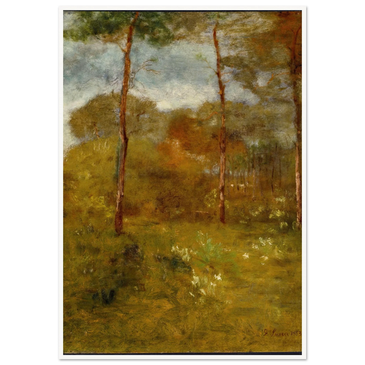 Orange Road, Tarpon Springs (1893) Art Print | George Inness-Quipham Collections