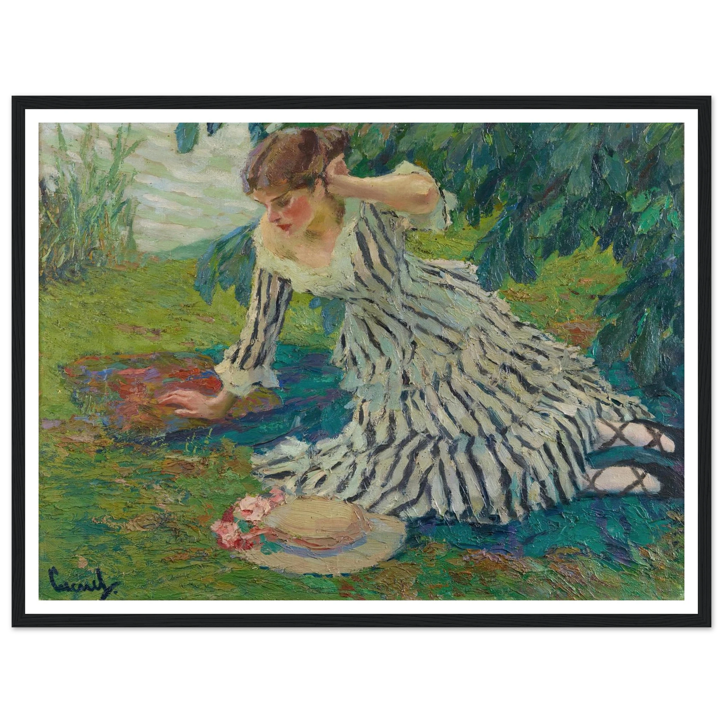 After the siesta (1910) Art Print | Edward Cucue-Quipham Collections