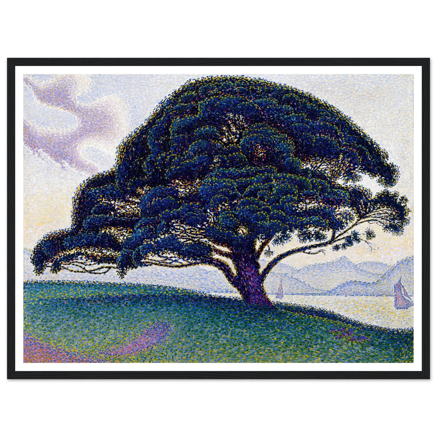 The Bonaventure Pine (1893) Art Print | Paul Signac-Quipham Collections