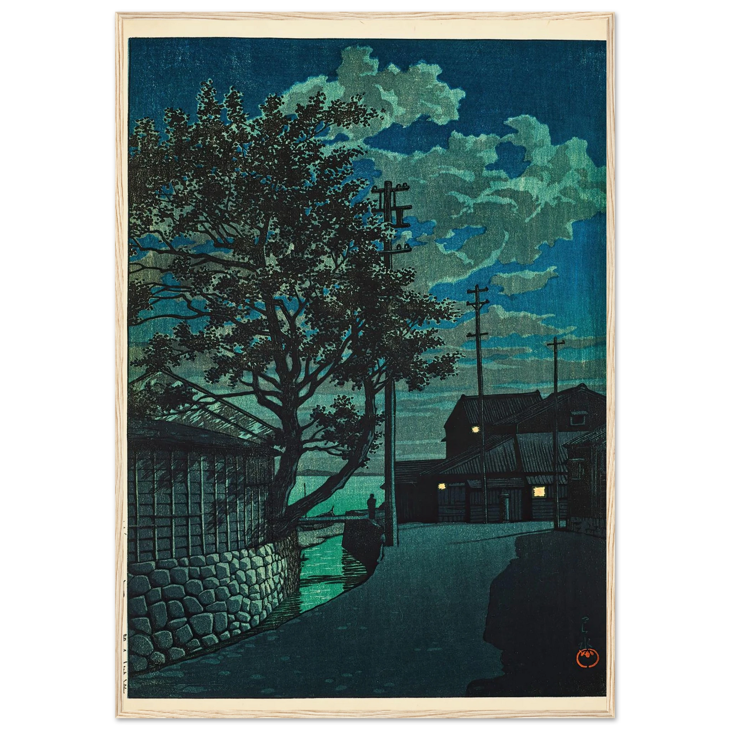 Kamezaki Bishu (1928) Art Print | Kawase Hasui-Quipham Collections