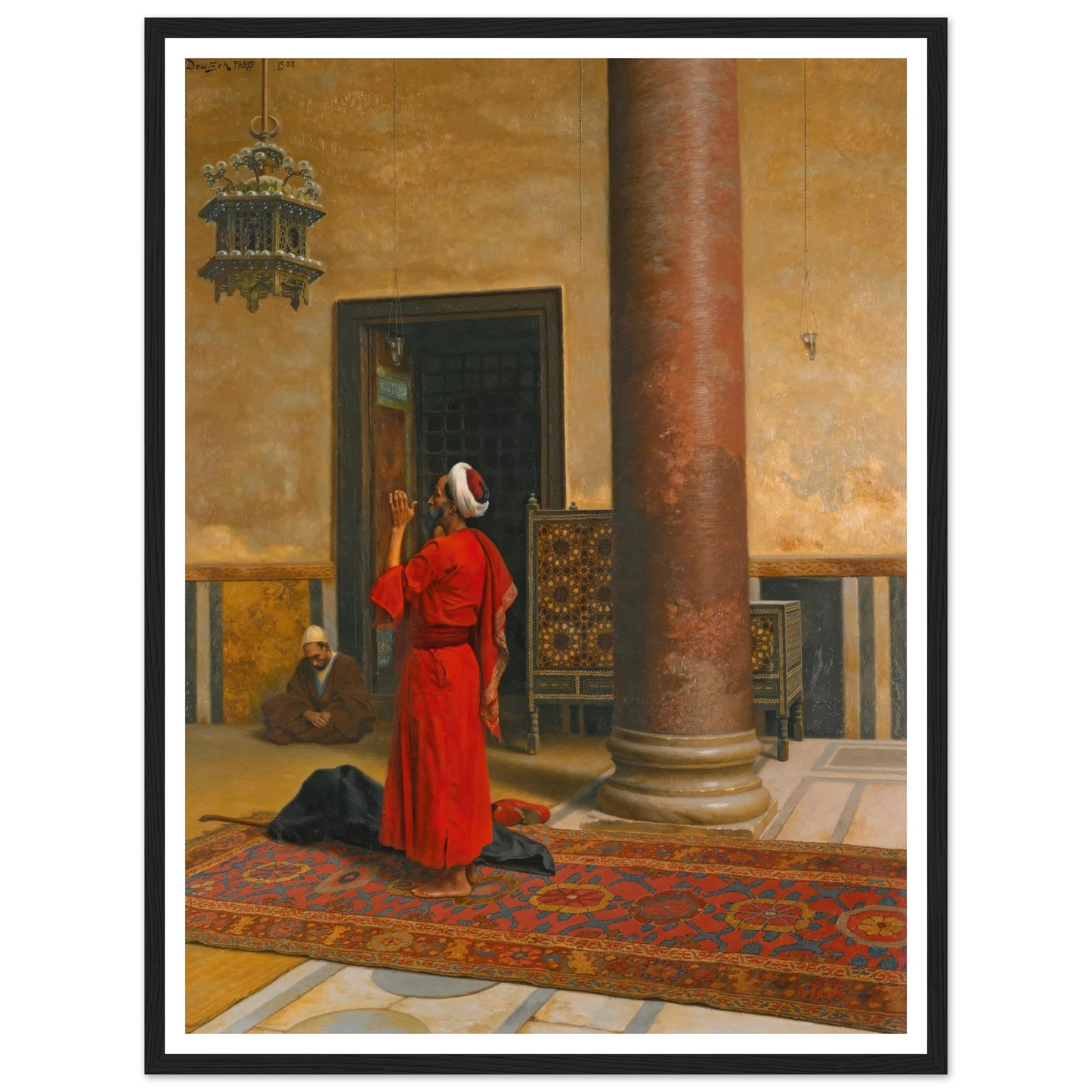 Morning Prayers (1902) Art Print | Ludwig Deutsch-Quipham Collections