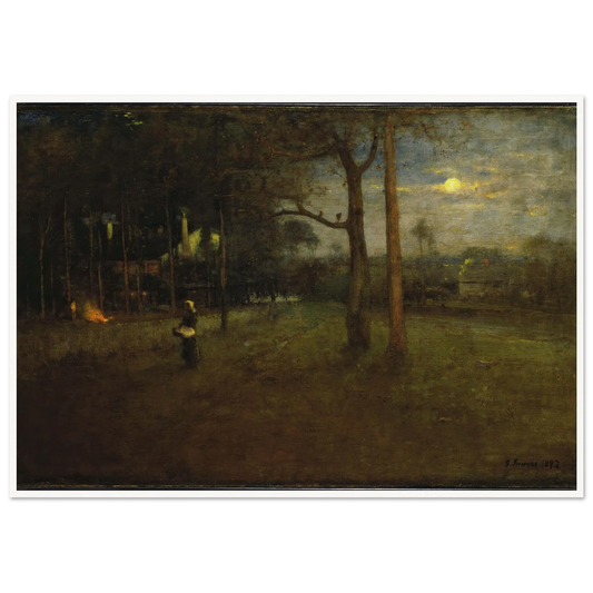 Moonlight, Tarpon Springs Art Print | George Inness-Quipham Collections