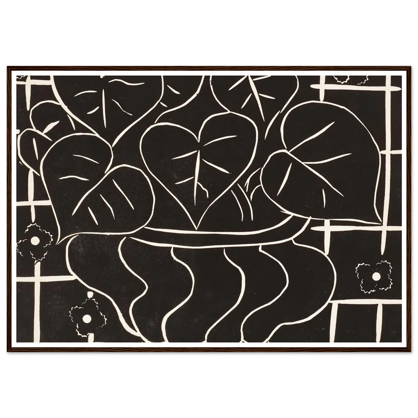 Corbeille de bégonias I (1938) Art Print | Henri Matisse-Quipham Collections