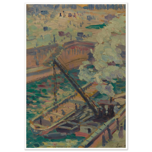 Pochade pour Notre-Dame (1899) Art Print | Maximilien Luce-Quipham Collections