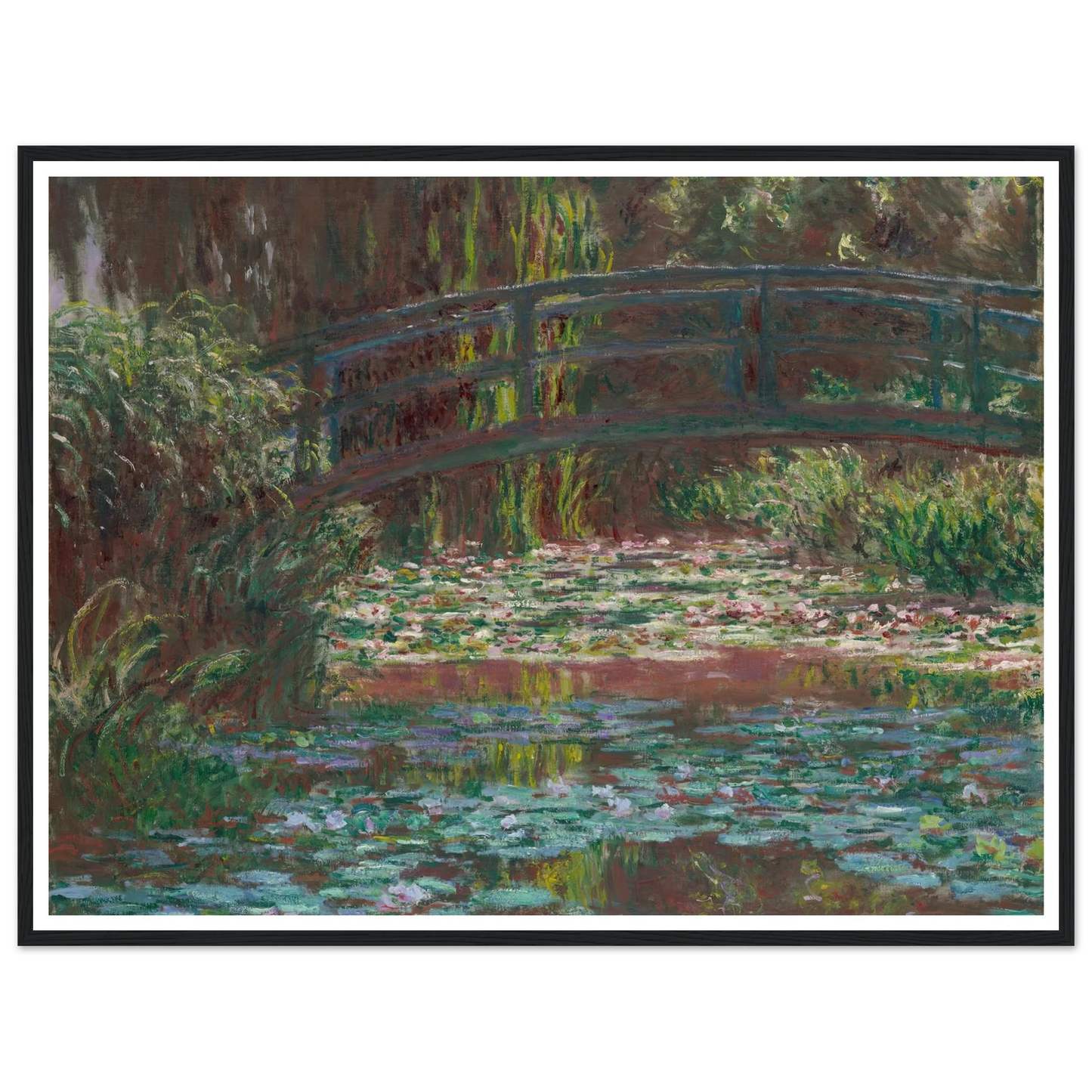 Water Lily Pond (1900) Art Print | Claude Monet-Quipham Collections