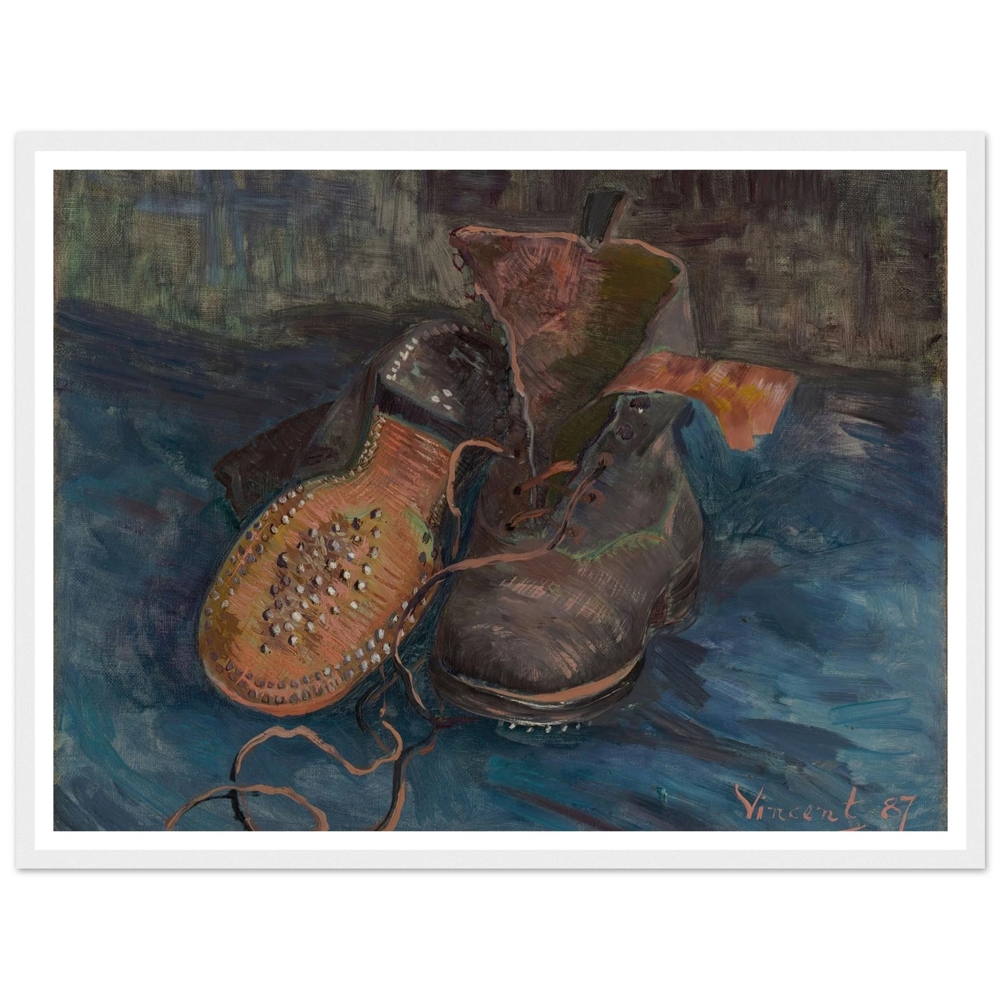 A Pair of Boots (1887) Art Print | Vincent van Gogh-Quipham Collections
