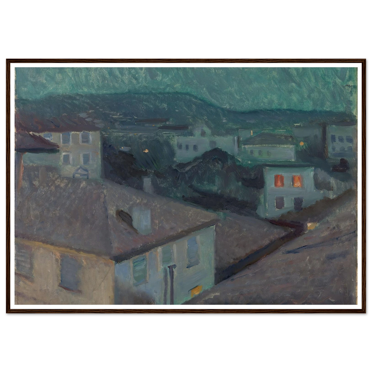 Night in Nice (1891) Art Print | Edvard Munch-Quipham Collections