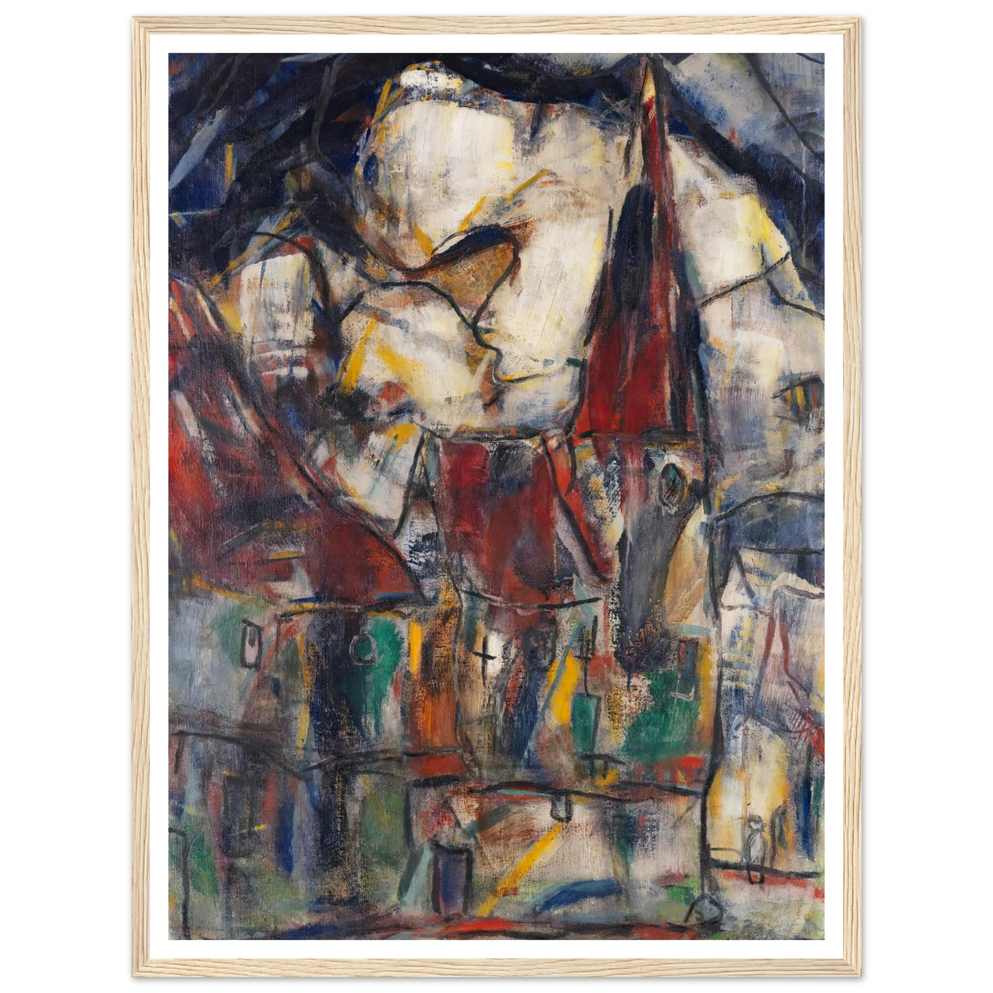 Aus Dinkelsbühl (1923) Art Print | Christian Rohlfs-Quipham Collections