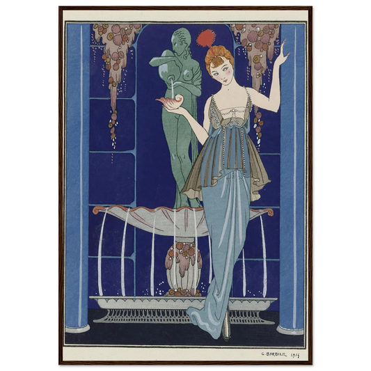 Evening Attire (1914) Art Print | George Barbier-Quipham Collections