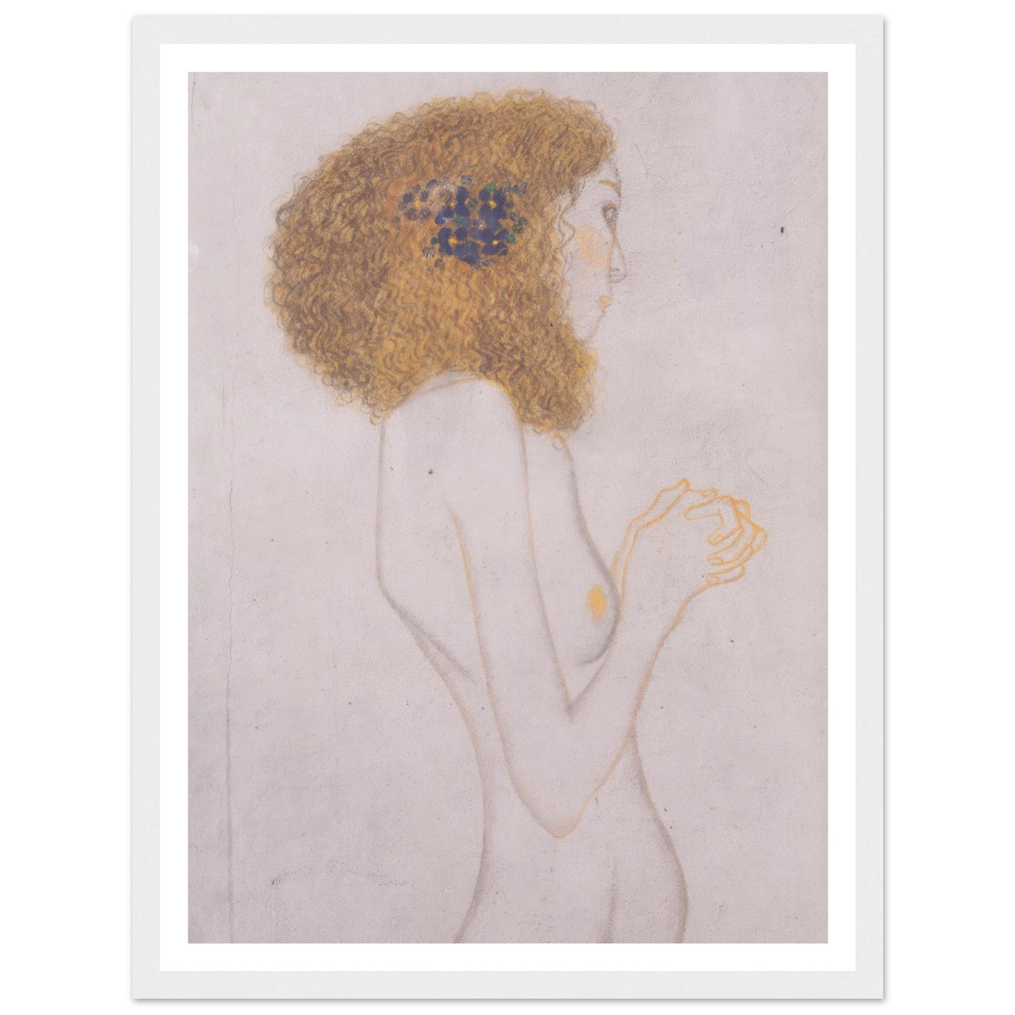 Die Leiden der schwachen Menschen (1902) Art Print | Gustav Klimt-Quipham Collections
