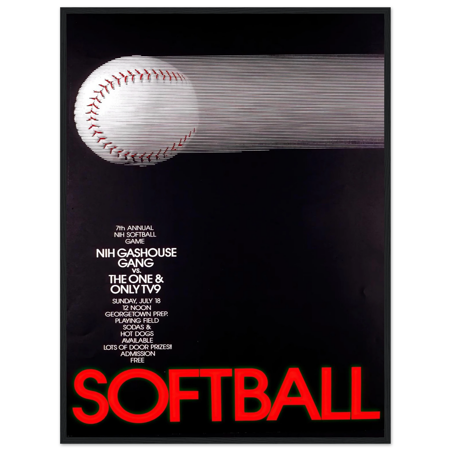 Softball (1982) Art Print | National Institutes of Health-Quipham Collections