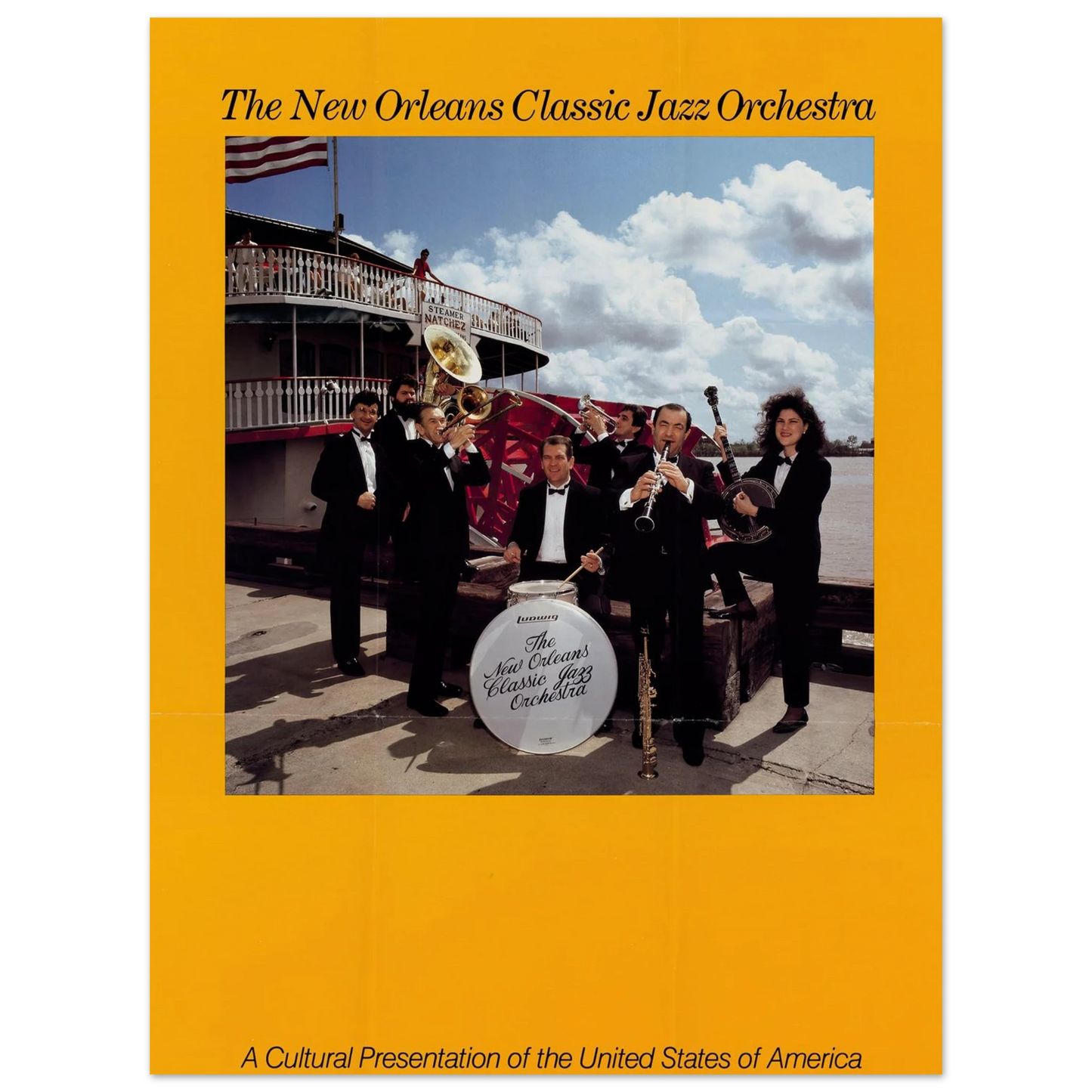 The New Orleans Classic Jazz Orchestra Art Print | US Information Agency-Quipham Collections