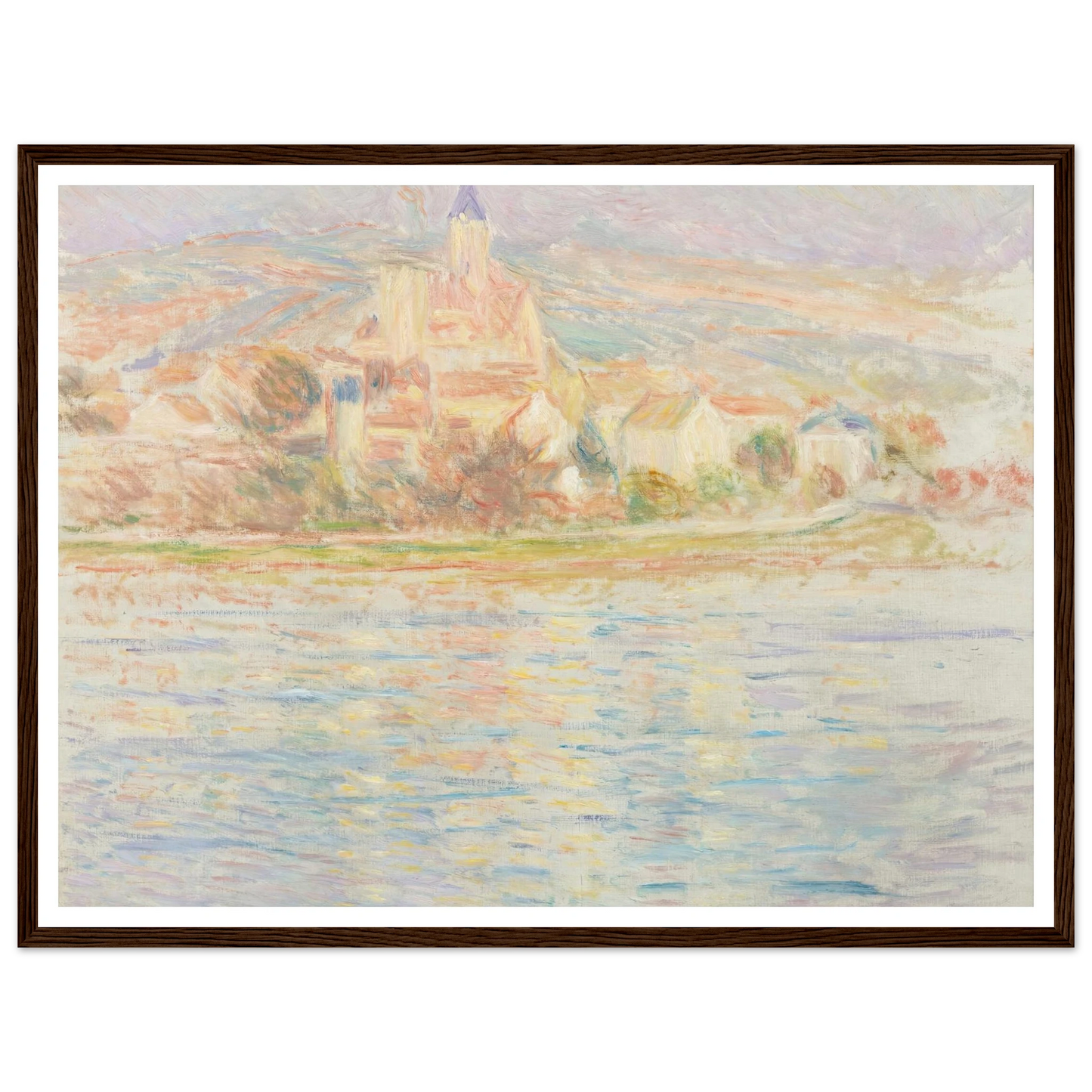 Vétheuil (circa 1901-1902) Art Print | Claude Monet-Quipham Collections