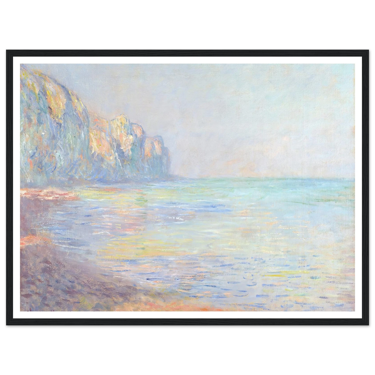 Le Matin, temps brumeux, Pourville (Misty Morning at Pourville) (1882) Art Print | Claude Monet-Quipham Collections