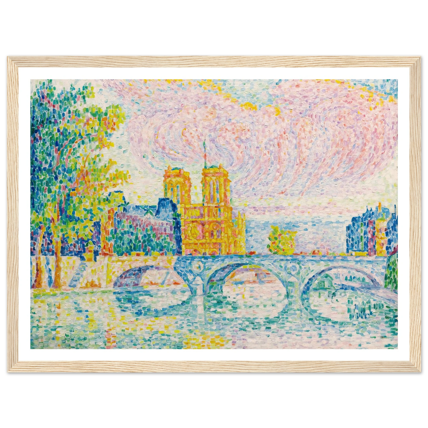 La Cité, Paris (1934) Art Print | Paul Signac-Quipham Collections
