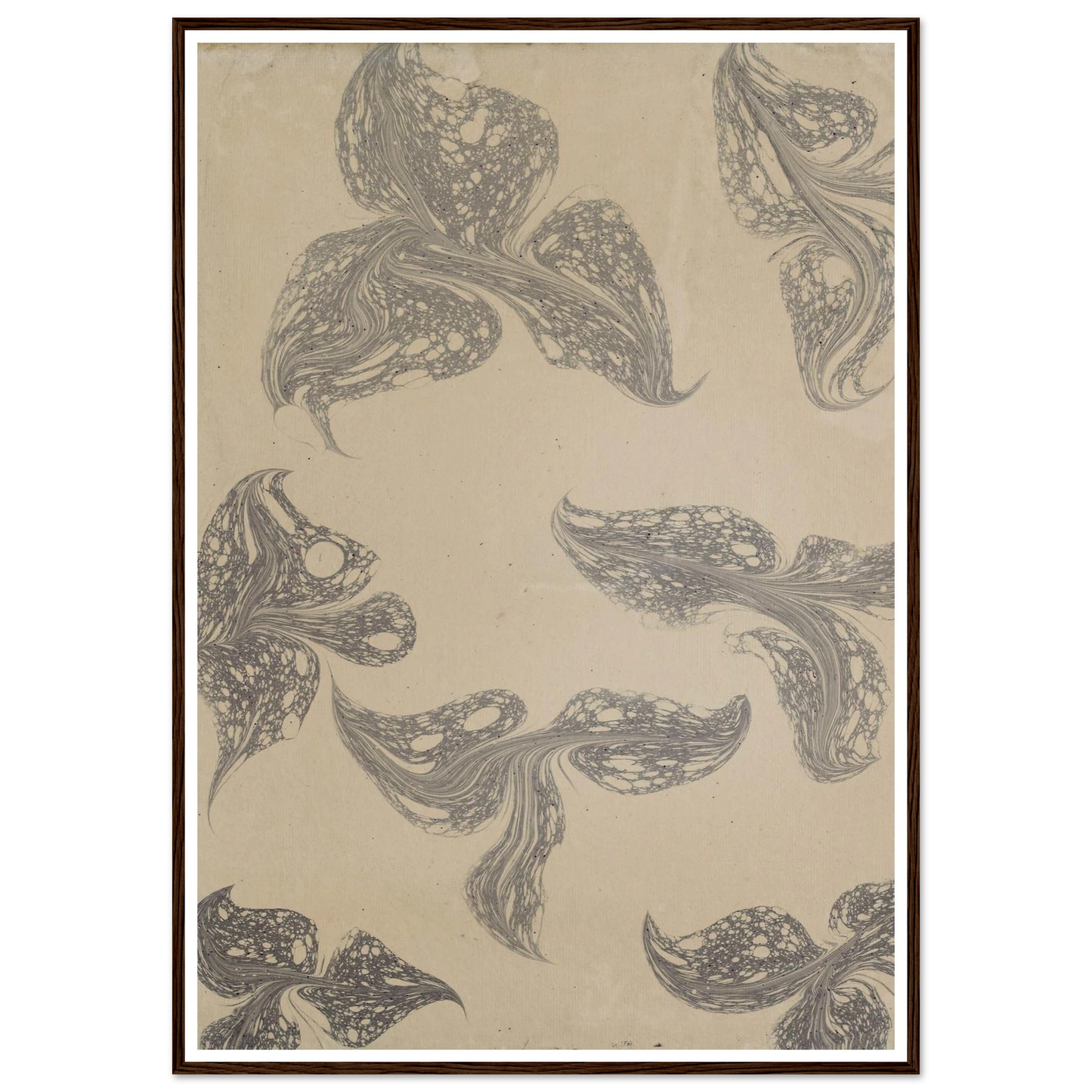 Fantasiemarmorpapier (1890) Art Print | Anker Kyster-Quipham Collections