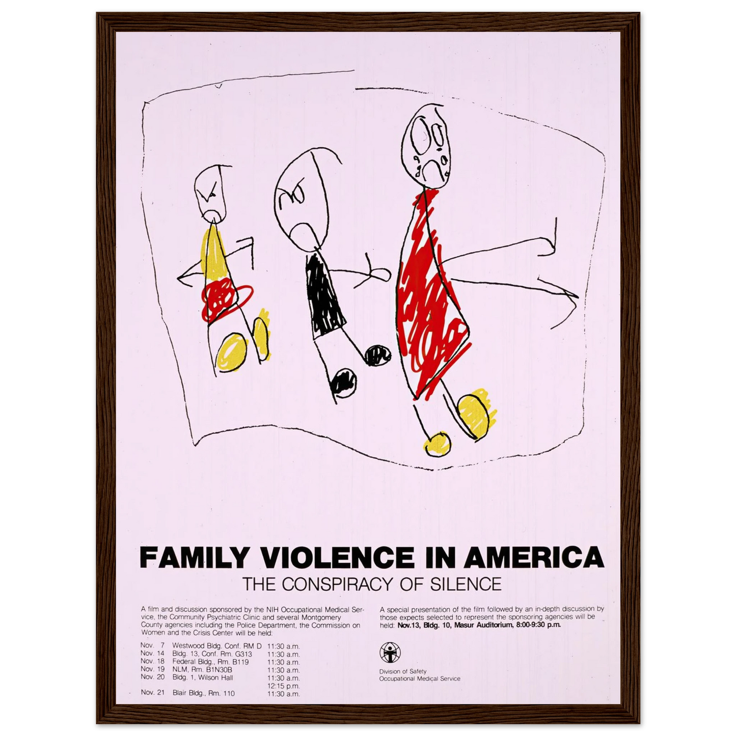 Family violence in America; the conspiracy of silence Art Print | National Institutes of Health-Quipham Collections
