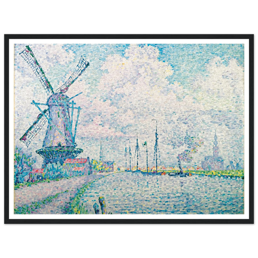 Canal of Overschie Art Print | Paul Signac-Quipham Collections