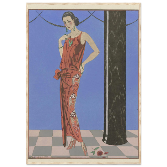 Gazette du Bon Ton. Art – Modes & Frivolités; Evening Attire (1923) Art Print | George Barbier-Quipham Collections