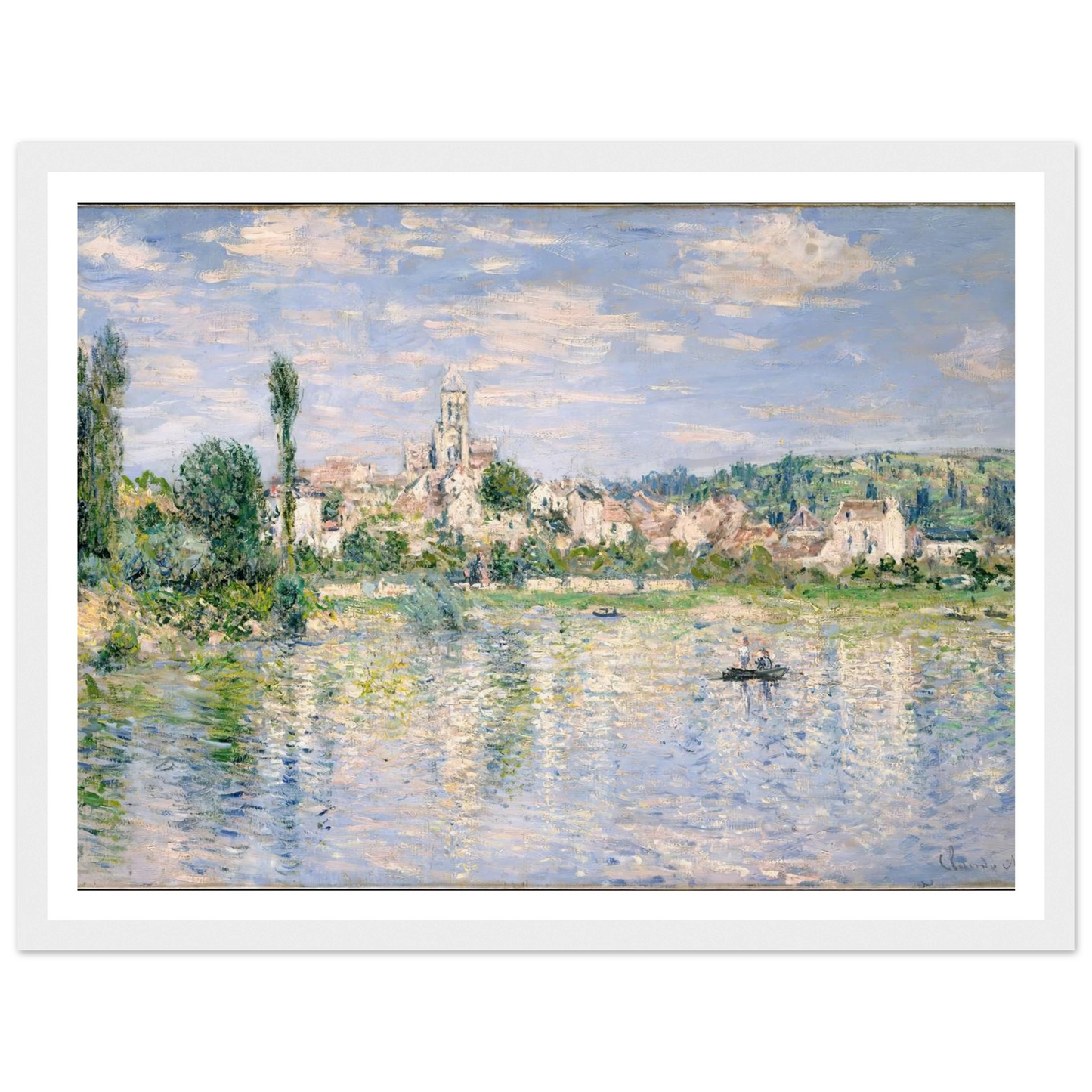 Vétheuil in Summer (1880) Art Print | Claude Monet-Quipham Collections