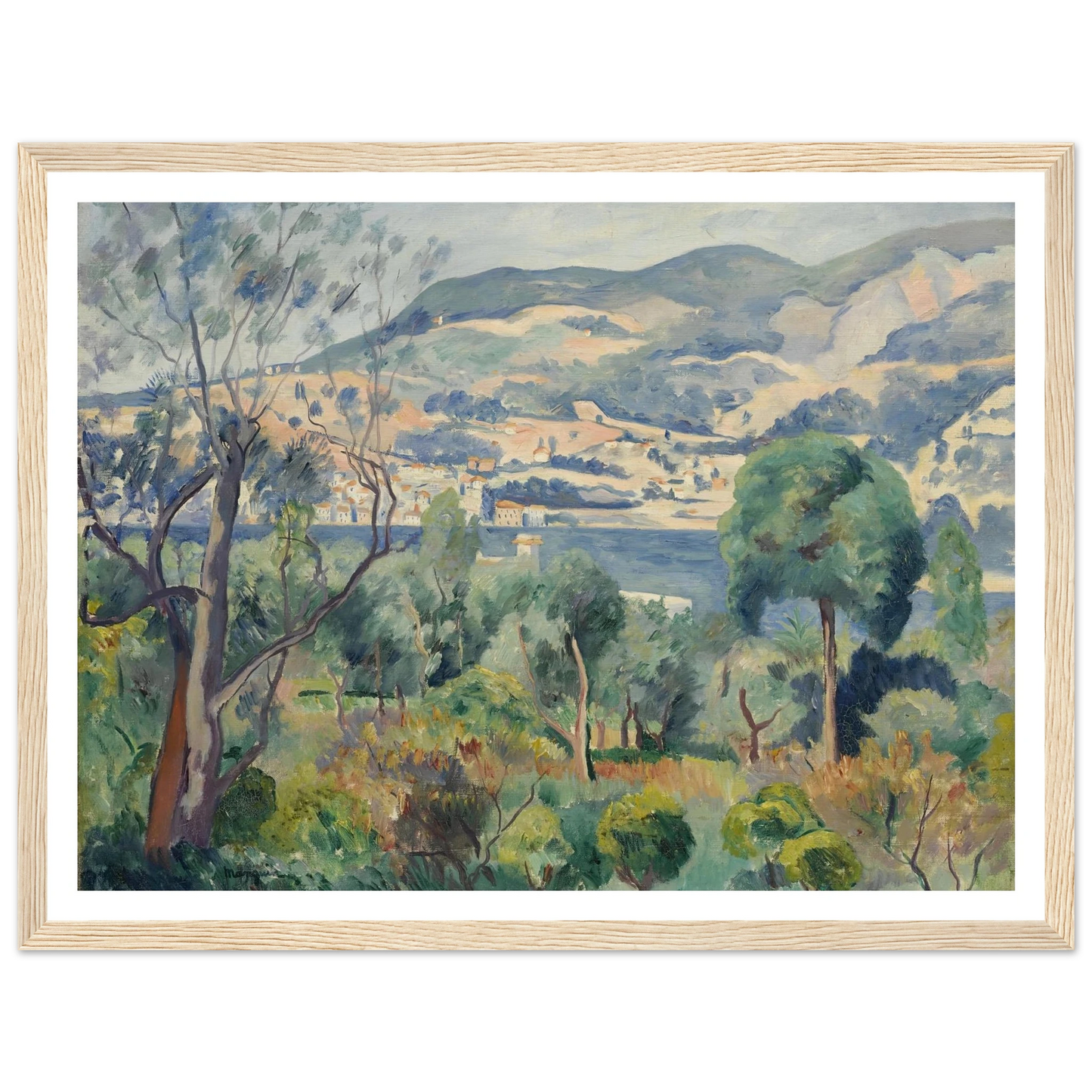 Rade de Villefranche (1913) Art Print | Henri Manguin-Quipham Collections