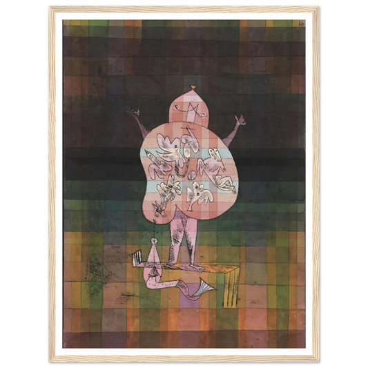 Ventriloquist and Crier in the Moor (1923) Art Print | Paul Klee-Quipham Collections