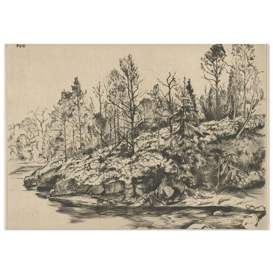 Autumnal Point (between 1900 and 1925) Art Print | Ernest Haskell-Quipham Collections