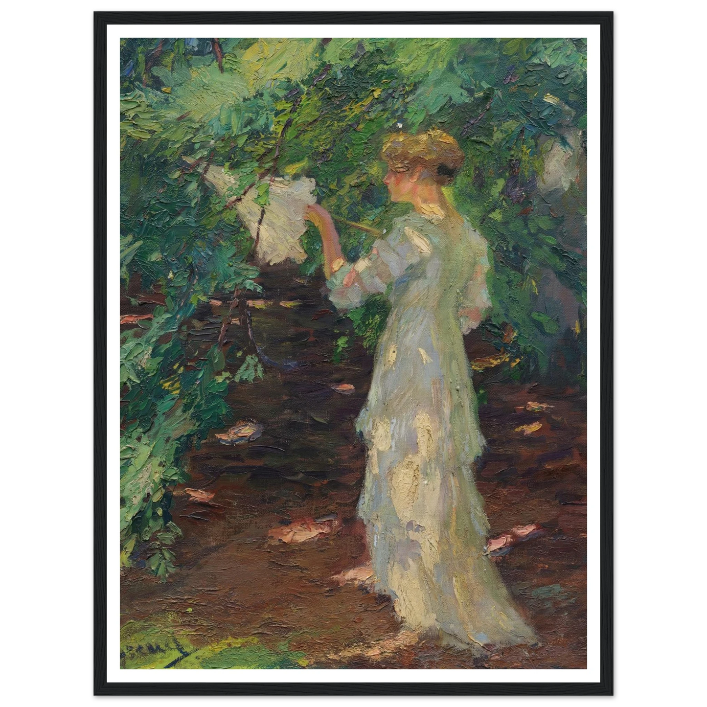 Waldschatten (1910-20) Art Print | Edward Cucue-Quipham Collections