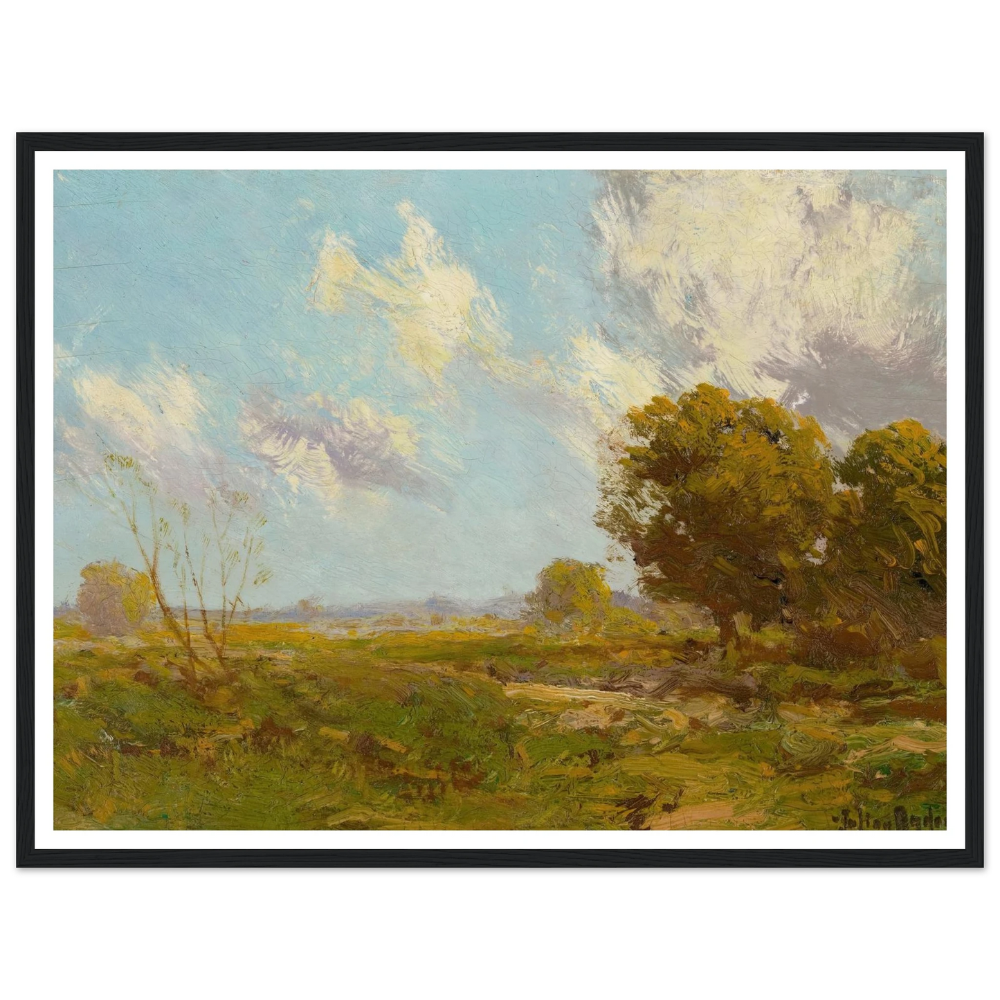 Late Afternoon (1909) Art Print | Julian Onderdonk-Quipham Collections
