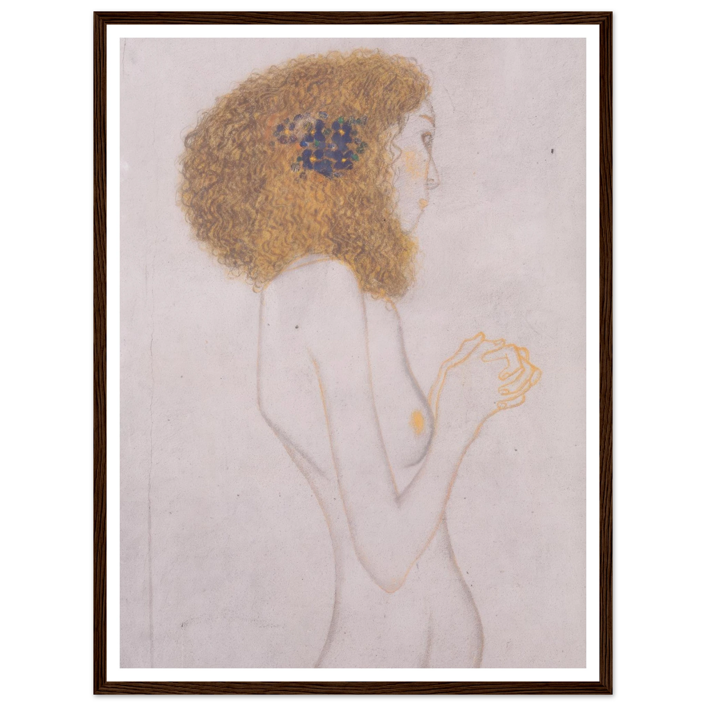 Die Leiden der schwachen Menschen (1902) Art Print | Gustav Klimt-Quipham Collections