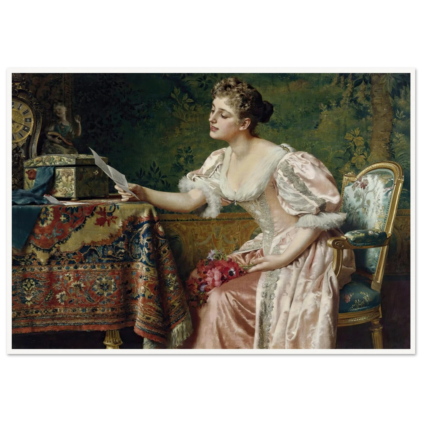 The Invitation (1897) Art Print | Wladyslaw Czachorski-Quipham Collections