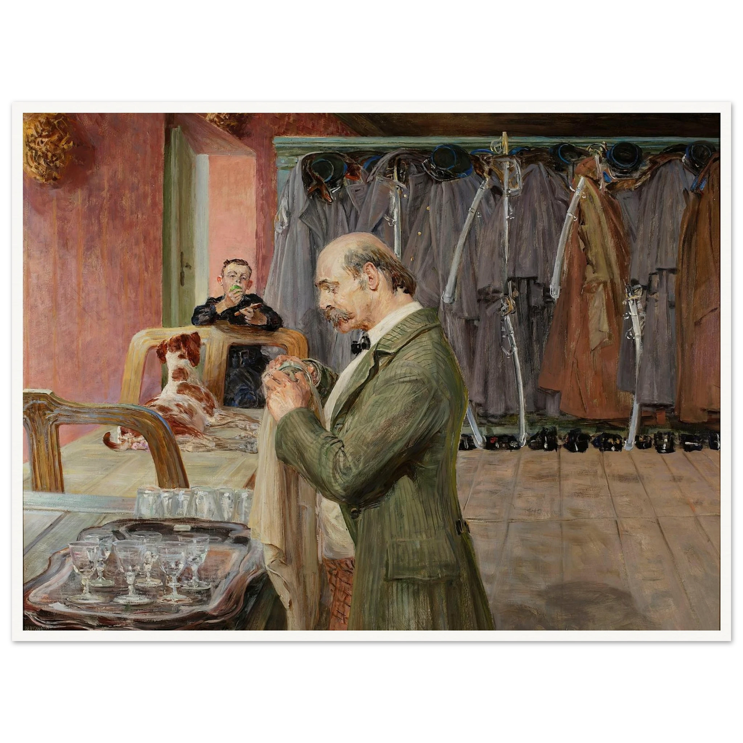 My life – central section of the triptych (1911-1912) Art Print | Jacek Malczewski-Quipham Collections