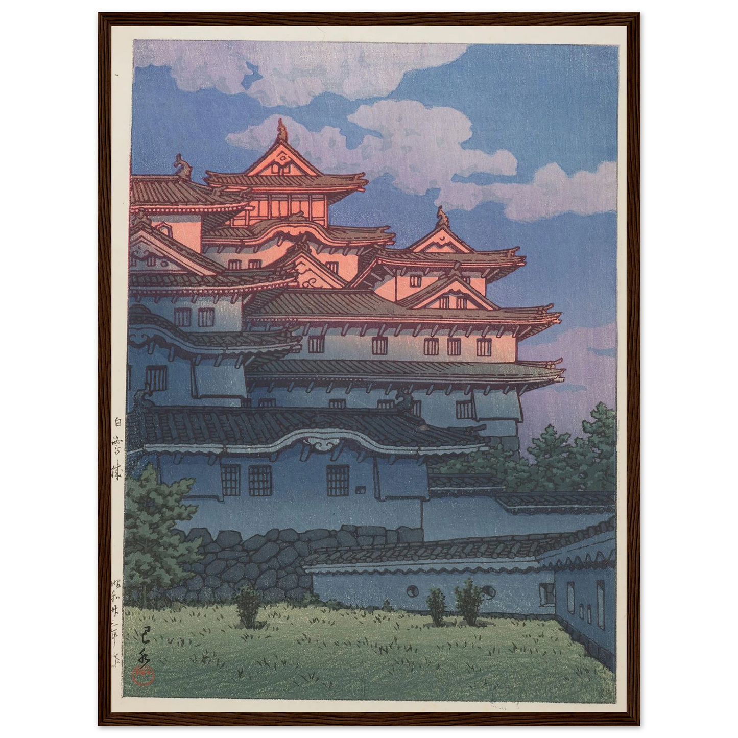 Shirasagijo (Shirasagi Castle) (1948)Art Print | Kawase Hasui-Quipham Collections