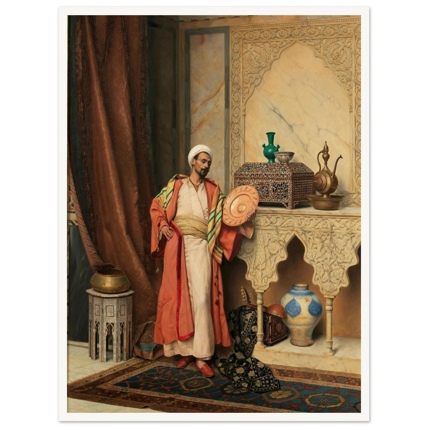 The Connoisseur (1894) Art Print | Ludwig Deutsch-Quipham Collections