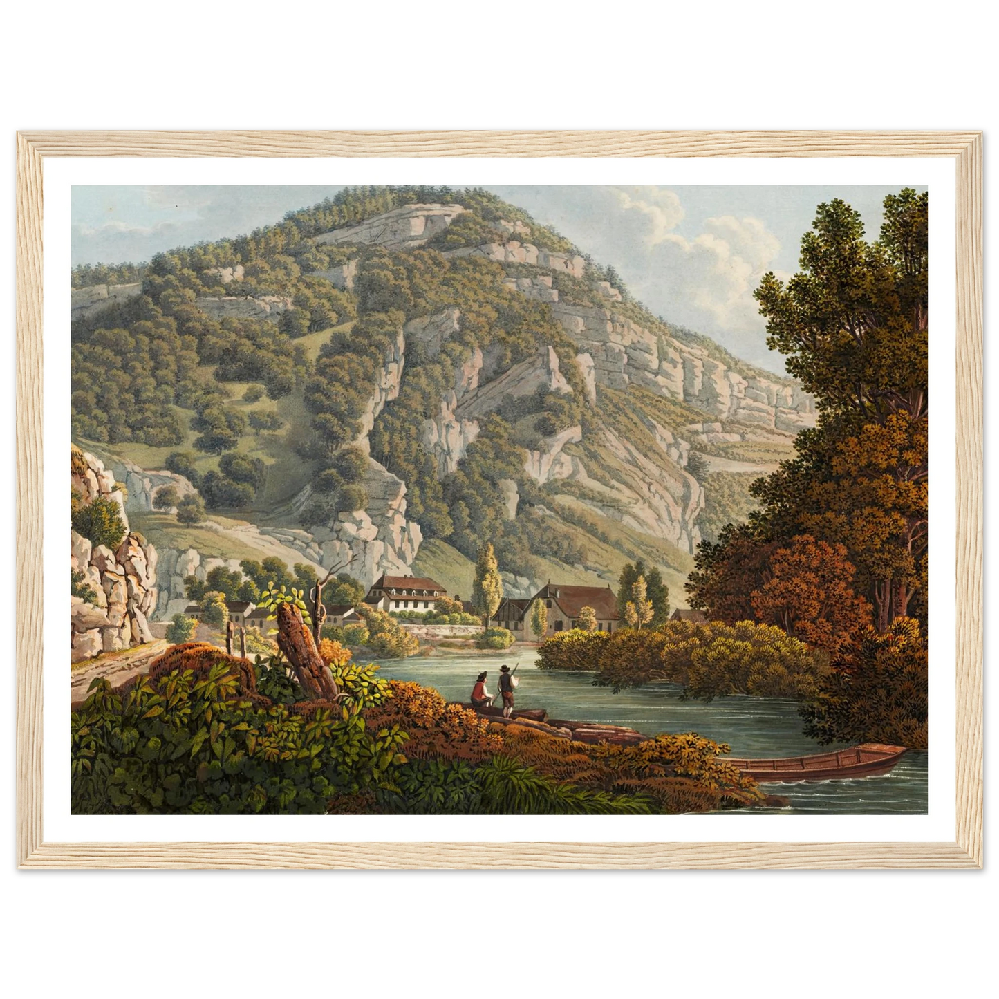 La Reuchenette Art Print | Peter Birmann-Quipham Collections