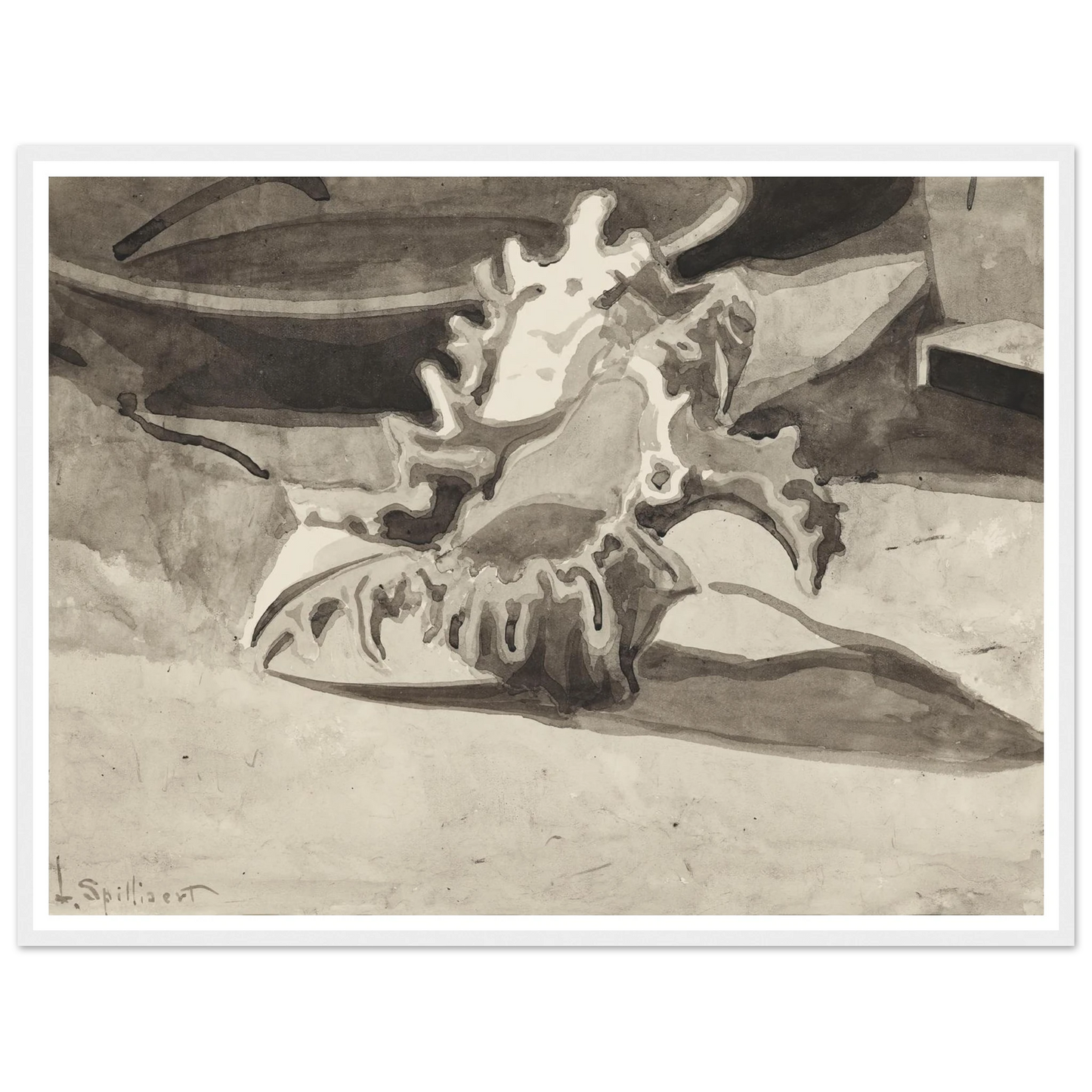 Coquillage (1909) Art Print | Leon Spilliaert-Quipham Collections