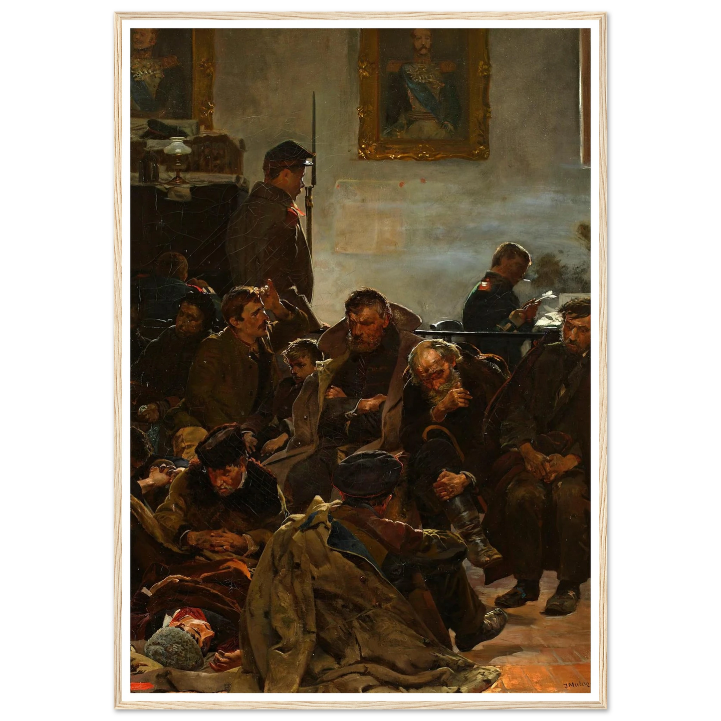 On the way to exile (Convicts on the way to Siberia) (1890) Art Print | Jacek Malczewski-Quipham Collections