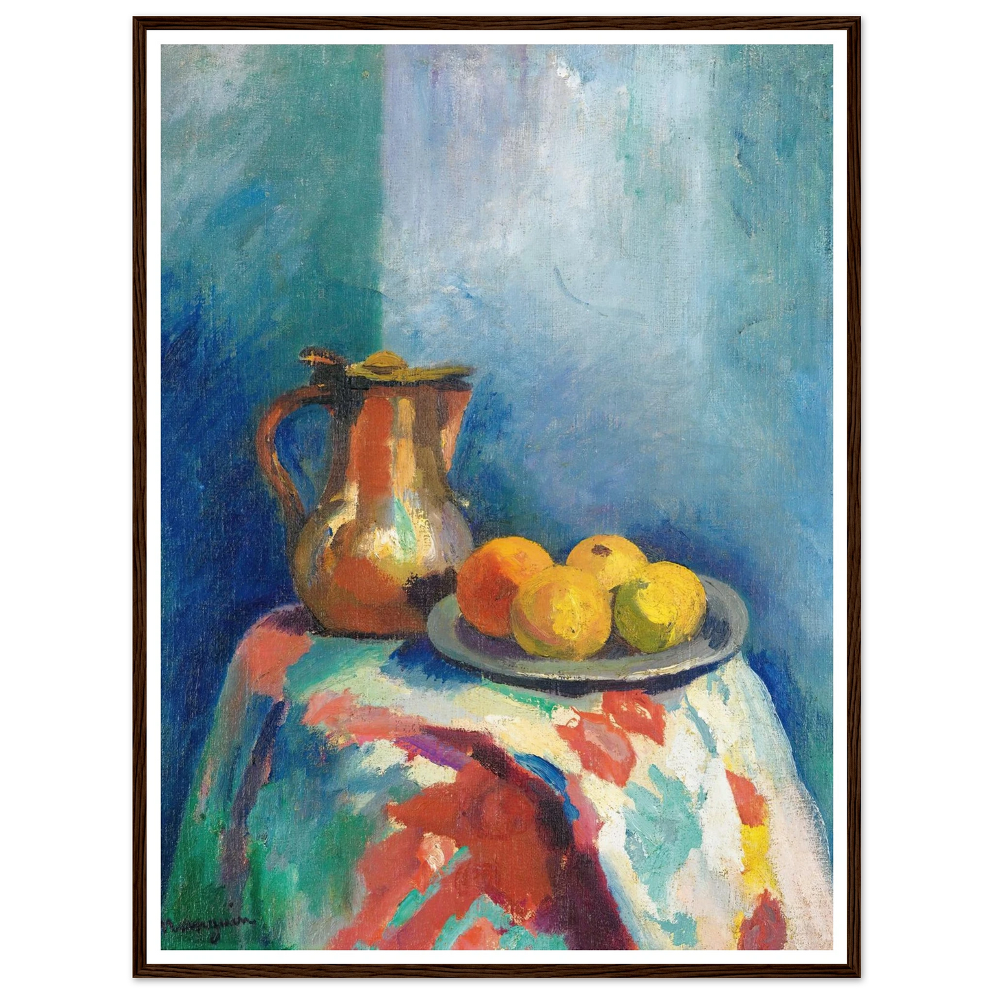Nature Morte Au Pichet En Cuivre (circa 1902-03) Art Print | Henri Manguin-Quipham Collections