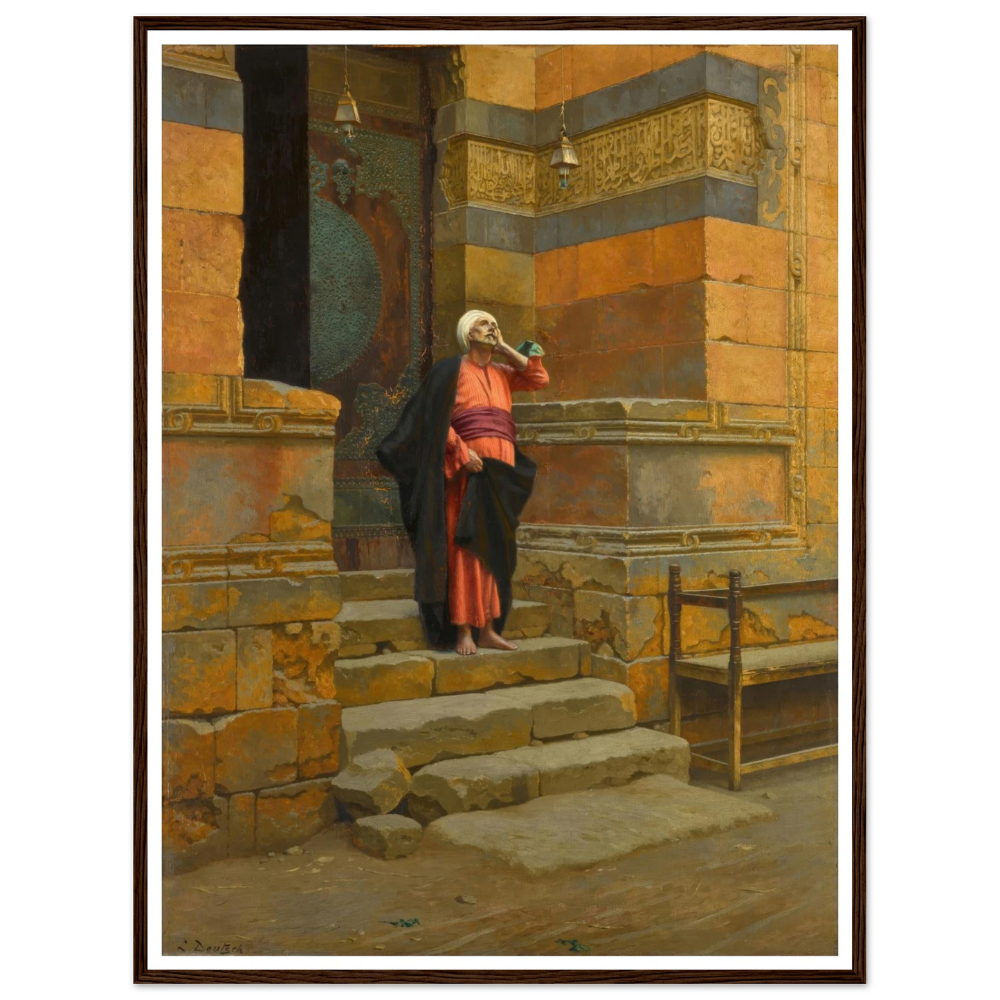 Before the Mosque Art Print | Ludwig Deutsch-Quipham Collections