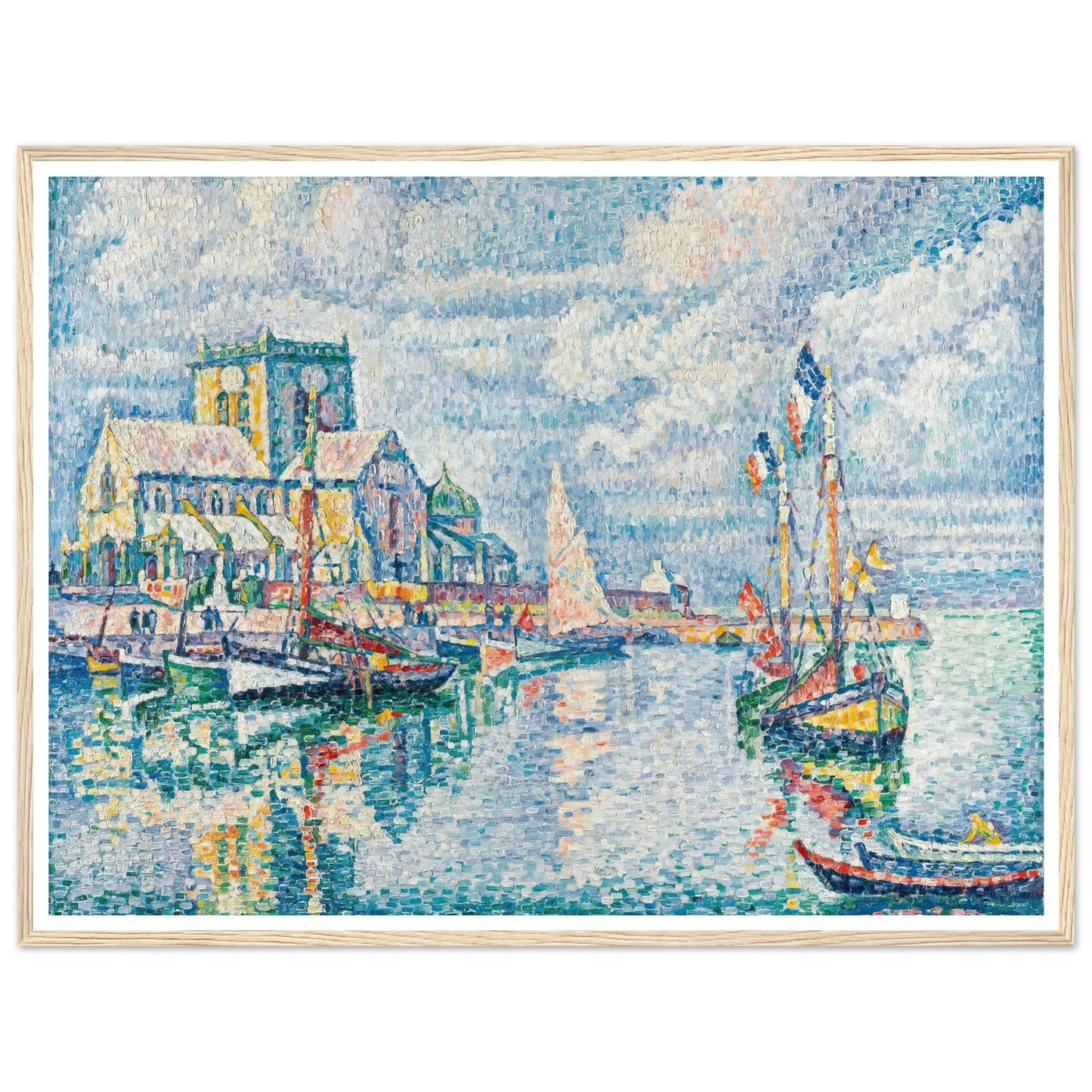 Barfleur (1931) Art Print | Paul Signac-Quipham Collections